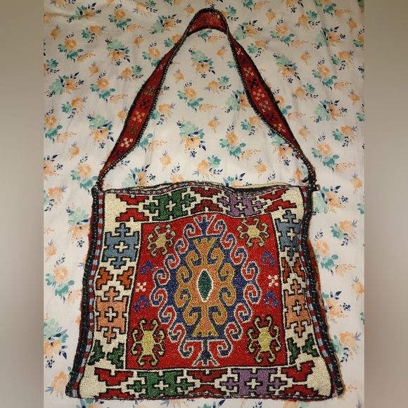 Handbags - Colorful Patterned Women Bag